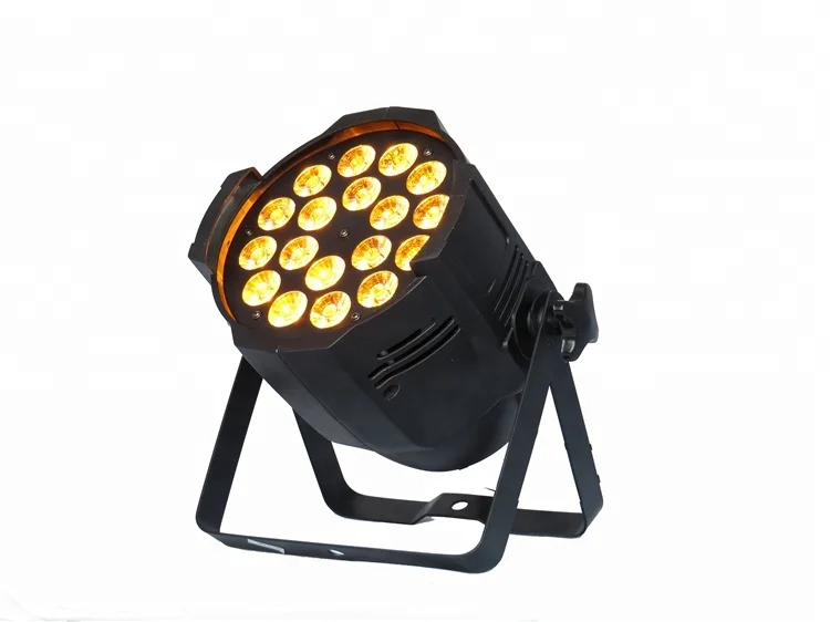 Stage light 18*18W RGBWAUV 6in1 Indoor Par Can LED par light