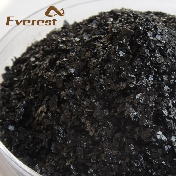 100% Water Soluble Soil Amendments Leonardite Humic Acid Potassium Humate Shiny Flake / Powder / Granular Organic Fertilizer
