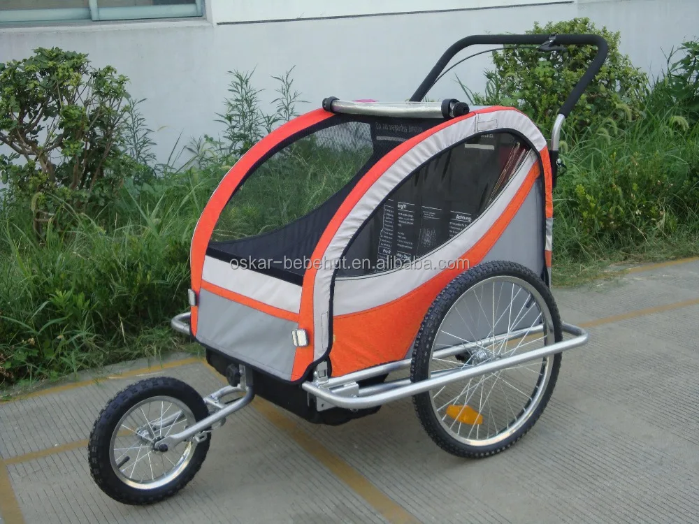 China Bicycle Baby Trailer with Handle Brake BT-507