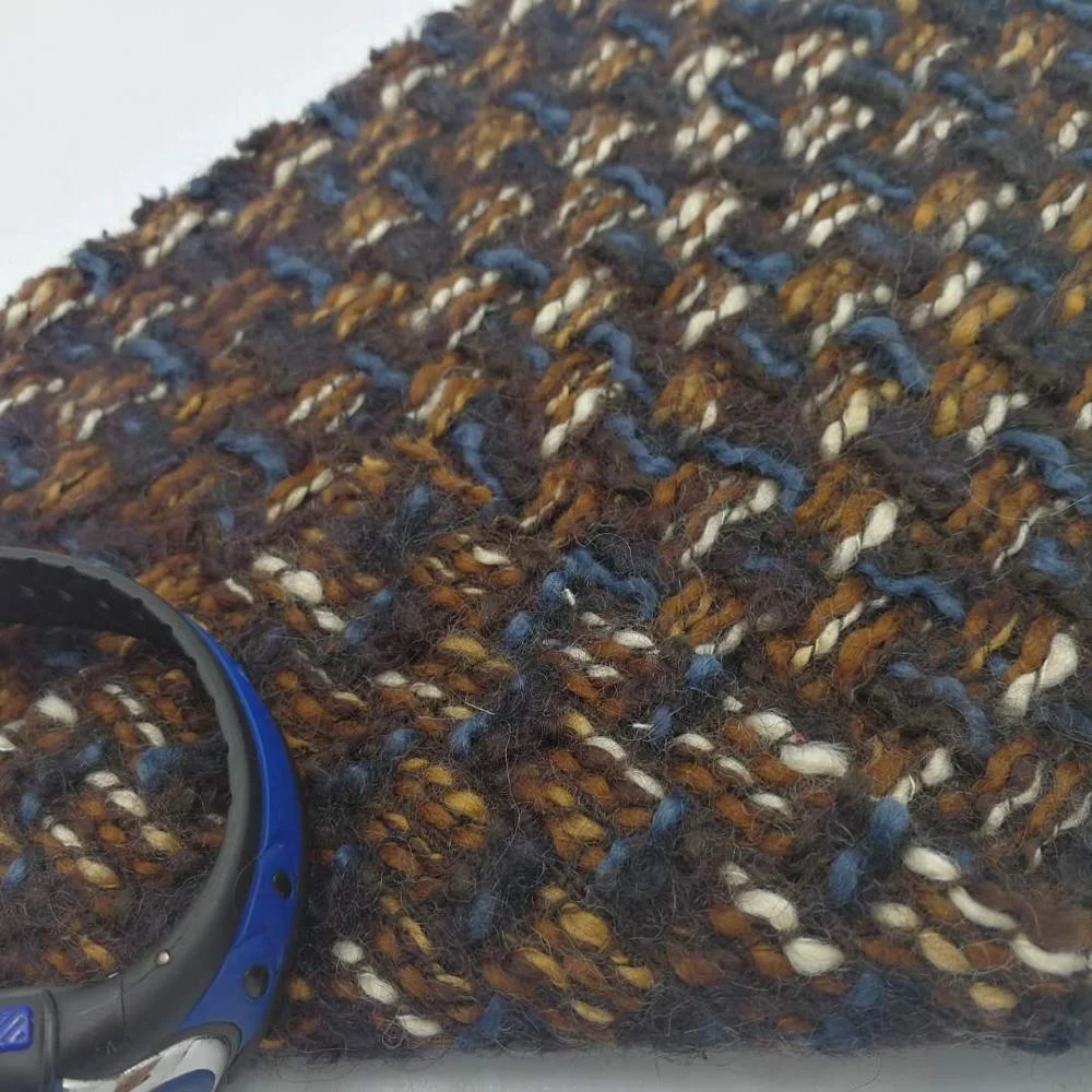 fancy yarn mohair woolen fabric coat fabric wholesale