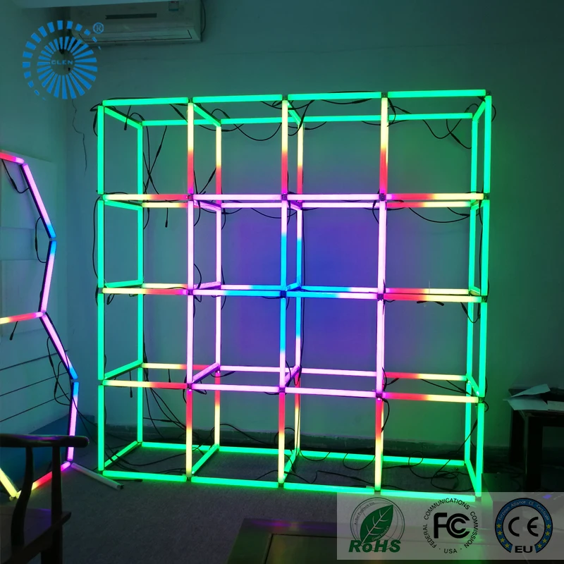 rgb stage light Milky Cover LED pixel bar light dj bar light for wedding rental event