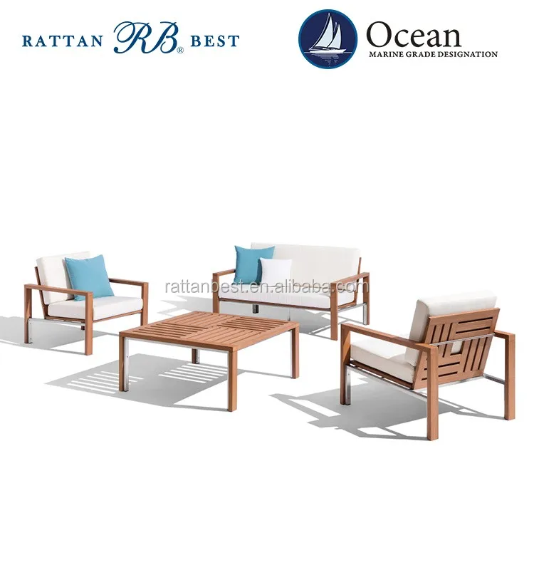 teak wood classic sofa