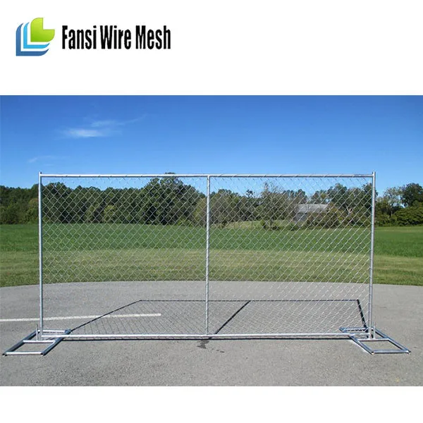 America galvanized Chain Link 6x12 temporary construction fence panels