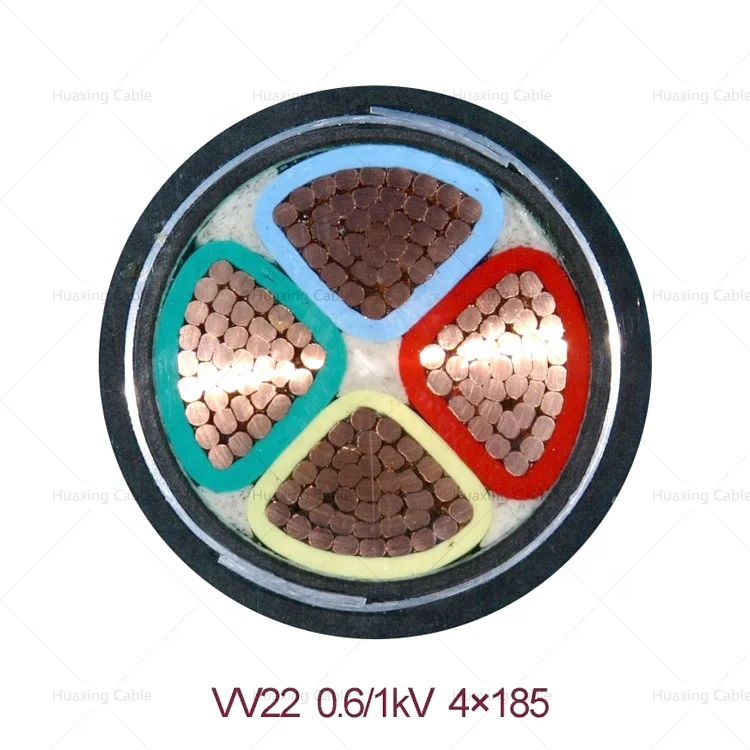 Бронированный силовой кабель с изоляцией из ПВХ (XLPE)