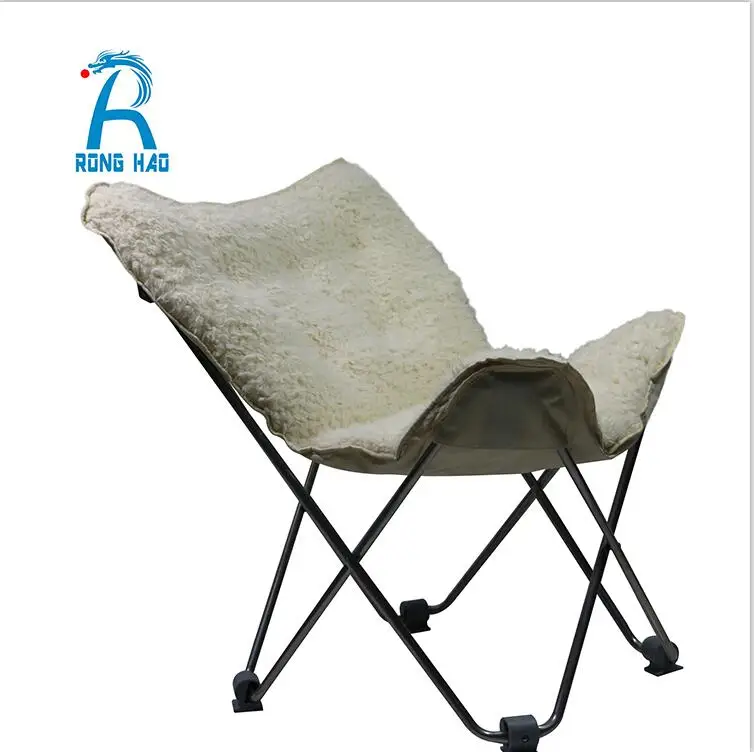 Пользовательский уличный садовый высокий длинный спинный стул, складной стул, складной стул-бабочка