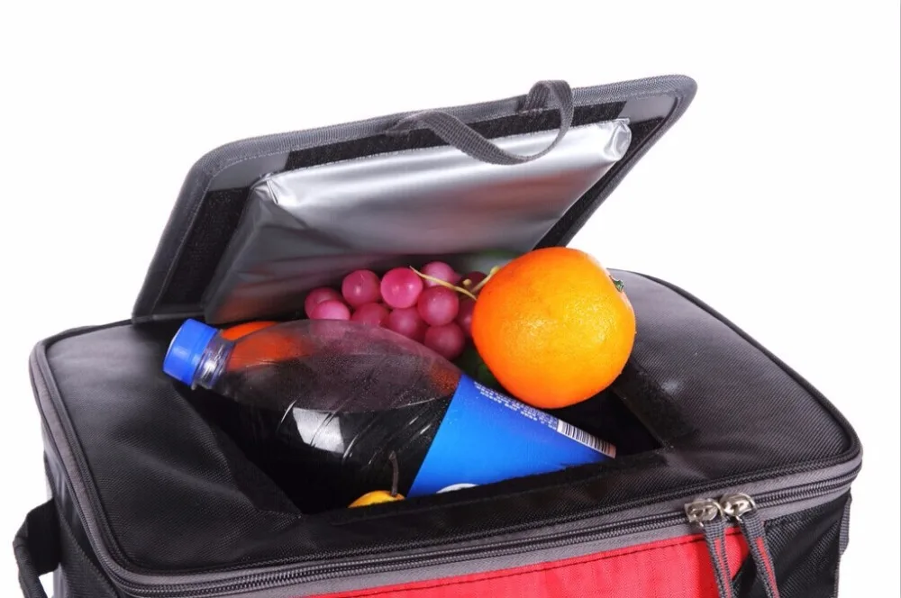 2020 new outdoor pull rod 2 color ice pack eco-friendly thicker car ice bag