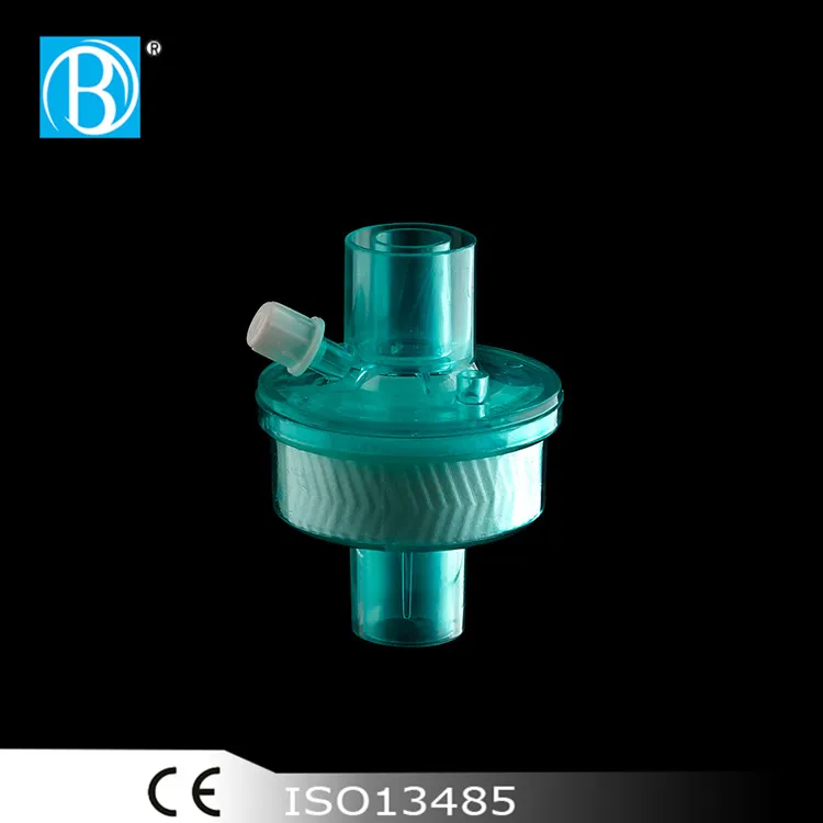 
Medical surgical spirometer breathing filter 