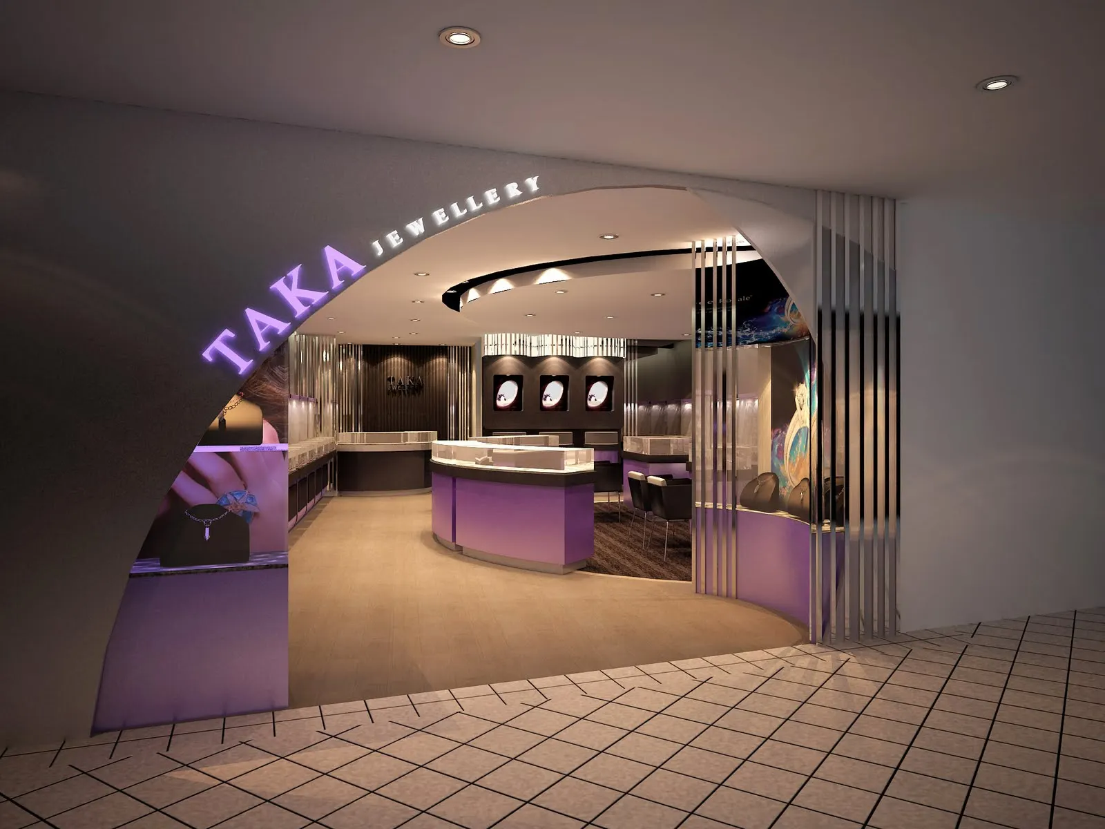 Популярнное и стеклянное торговое оборудование LED для ювелирного магазина/Прилавки для ювелирного отдела