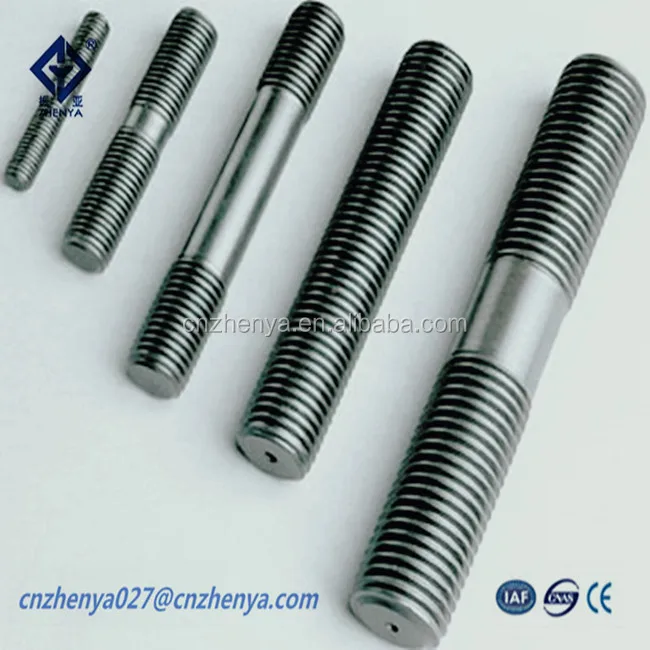 m36 stainless steel threaded stud 304l 316l stud bolt and nut grades