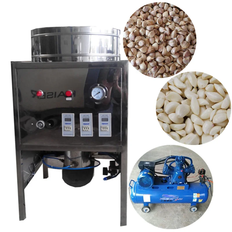 Cheapest Price Stainless Steel Dry Garlic Peeler Peeling Machine Automatic