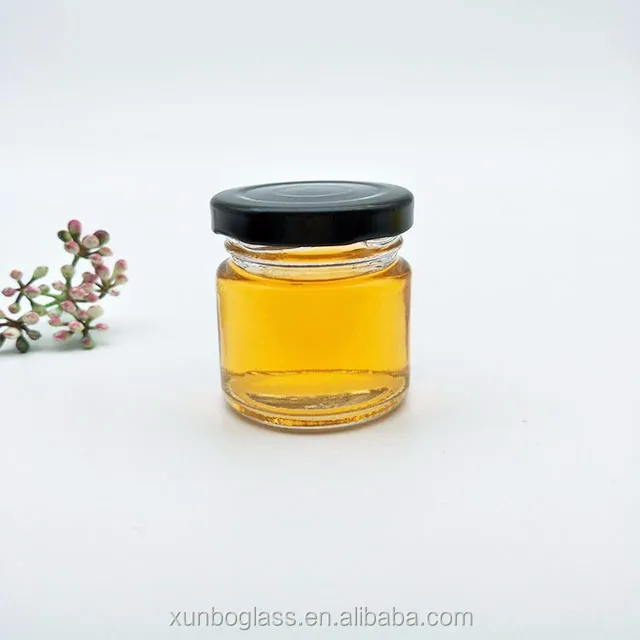 Cheap price mini round 50 ml jam jar glass jar for honey