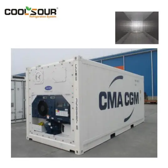 Холодильная установка COOLSOUR, морской контейнер, контейнер для рефрижератора