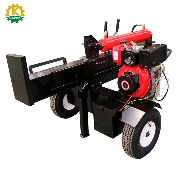 Wood processor firewood processor in forestry used