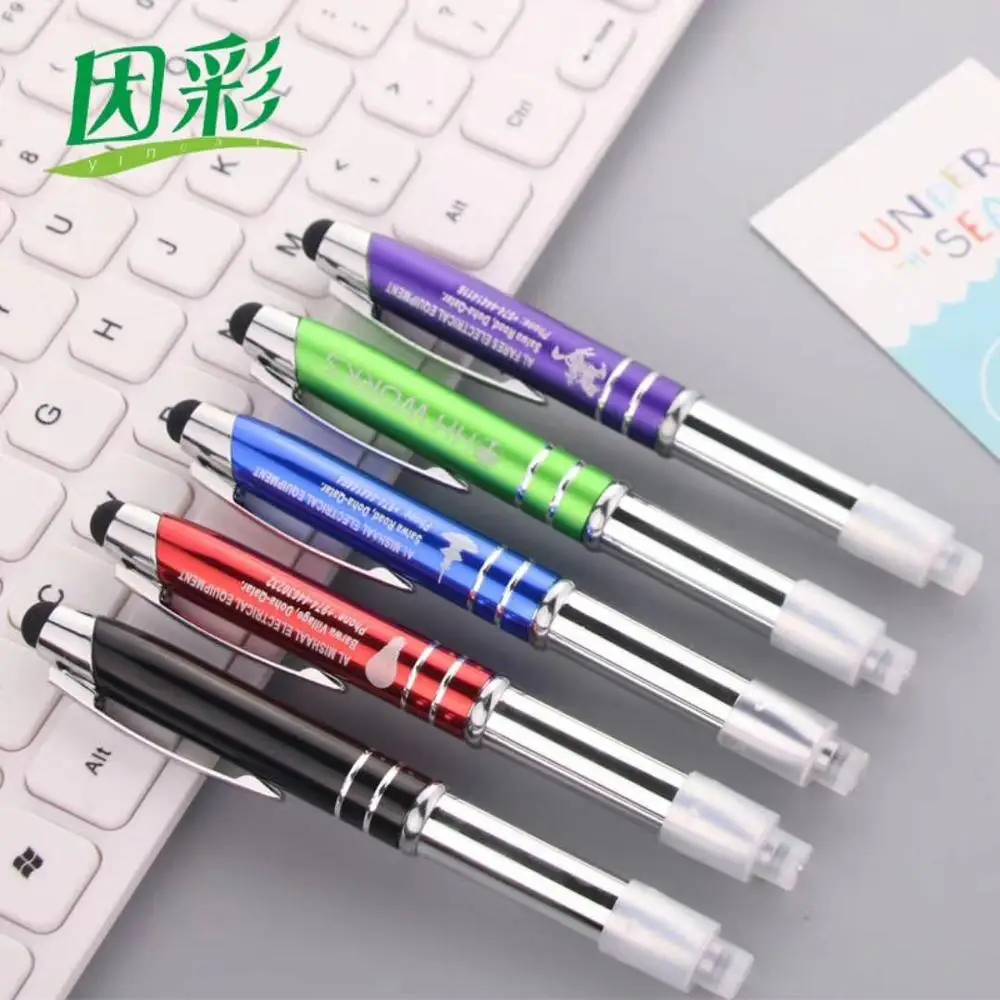 Custom Stylus LED pen Multi Function Pen