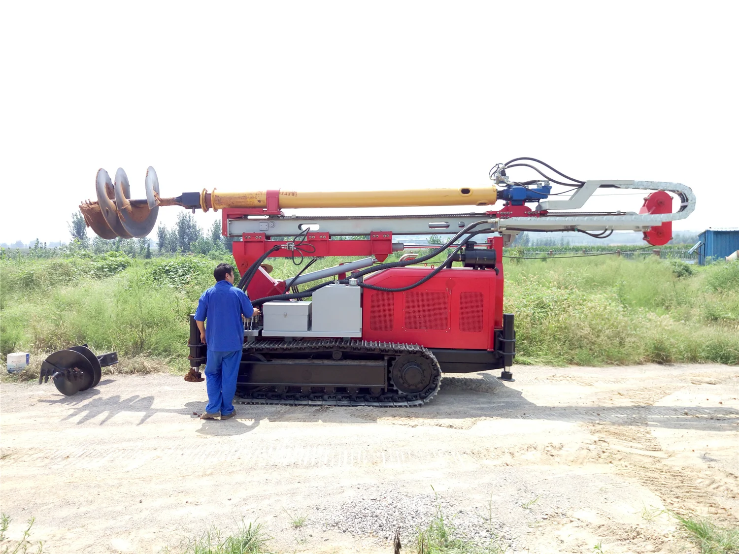 foundation pile drilling hydraulic bore pile machine pile Drilling diameter 500-1500mm