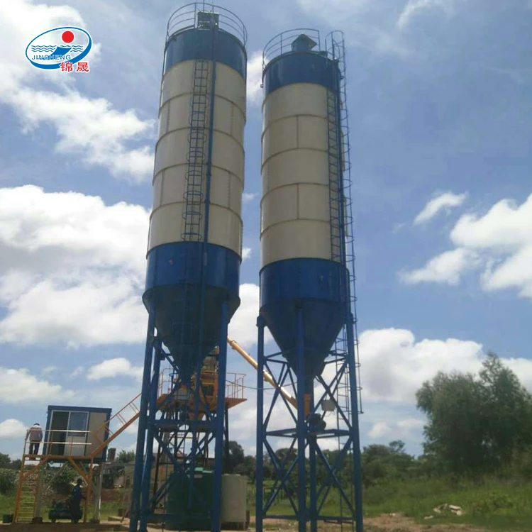 100t ton detachable bolted cement silo for sales in UAE customer project