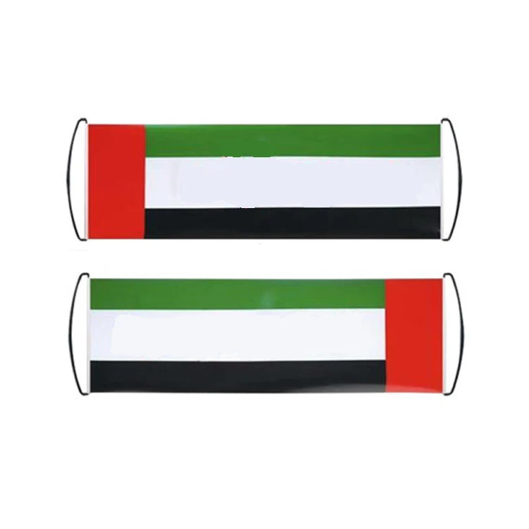 
Custom Hand Held Scrolling Banner Retractable Fan Banner 