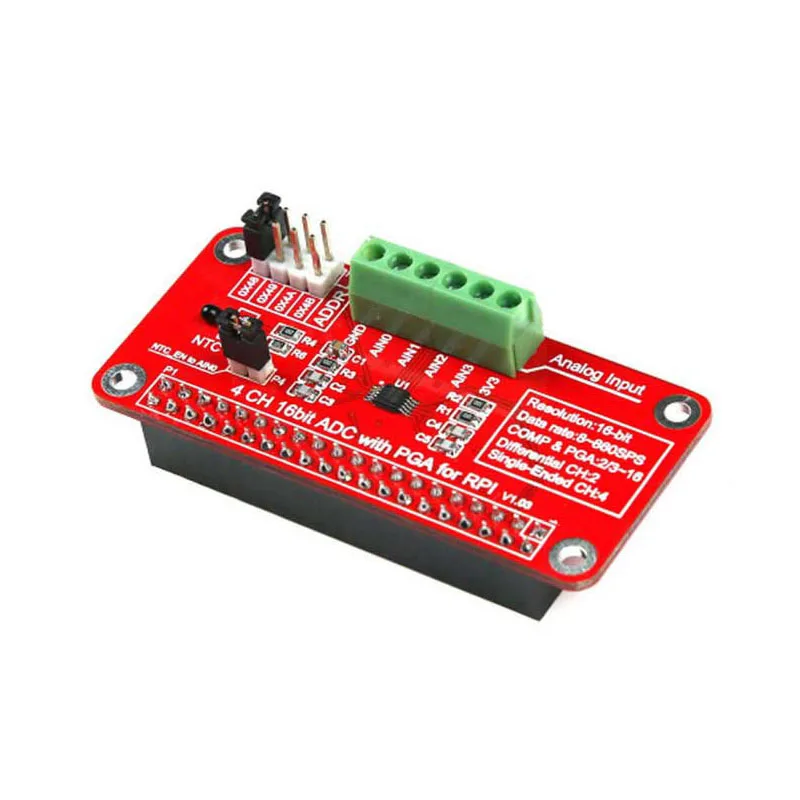 Raspberry Pi3 Raspberry Pi2 B ADS1115 ADC Module