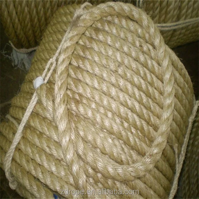 Manufacturer wholesale Sisal prices colored sisal rope bulk sisal ropes