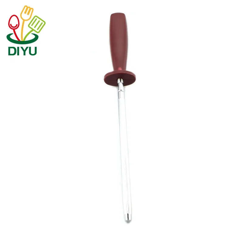 2021 wholesale stainless steel kitchen sharpening tool professional knife sharpener rod