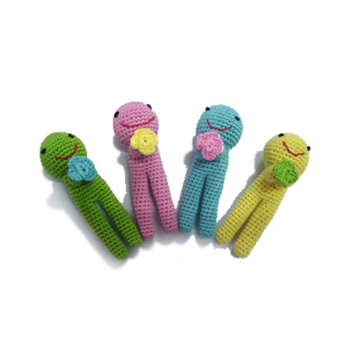 Dog Crochet Mushroom Toy
