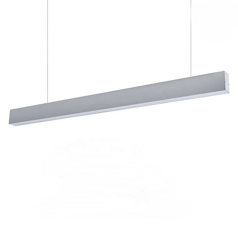 ready to ship 1200 2400 3600mm aluminum suspended led pendant linear lighting up and down led suspended light