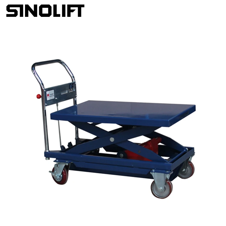 Sinolift HLT series hydraulic ladder with single scissor
