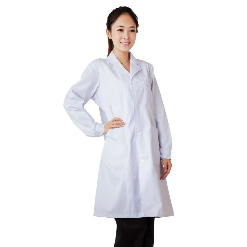 Новая стильная белая блузка униформа медсестры больничный персонал