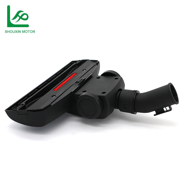 Small Portable Black Smart Household Universal Floor Turbo Brush Vacuum Cleaner Swivel Brush