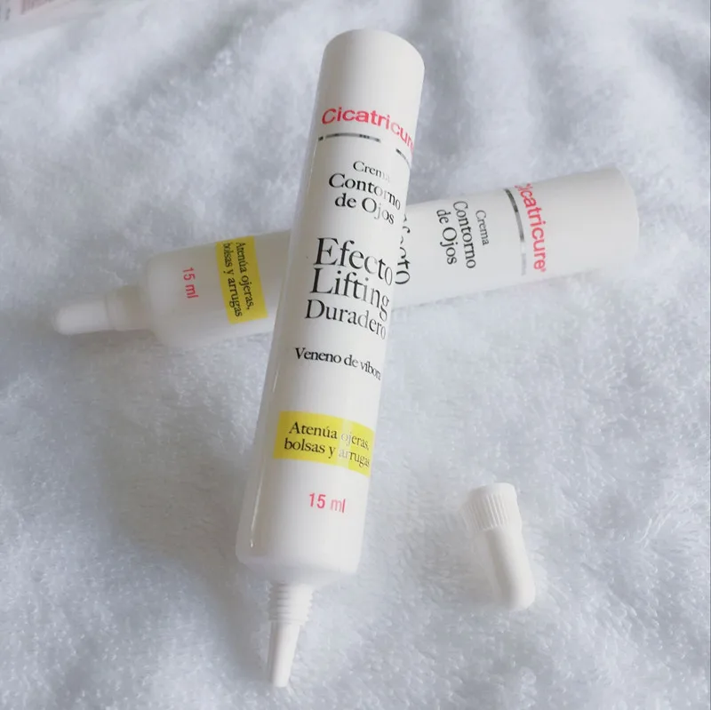 
High Quality Cheap 5,10,15ml Empty long nozzle ointment tube eye cream plastic tube 