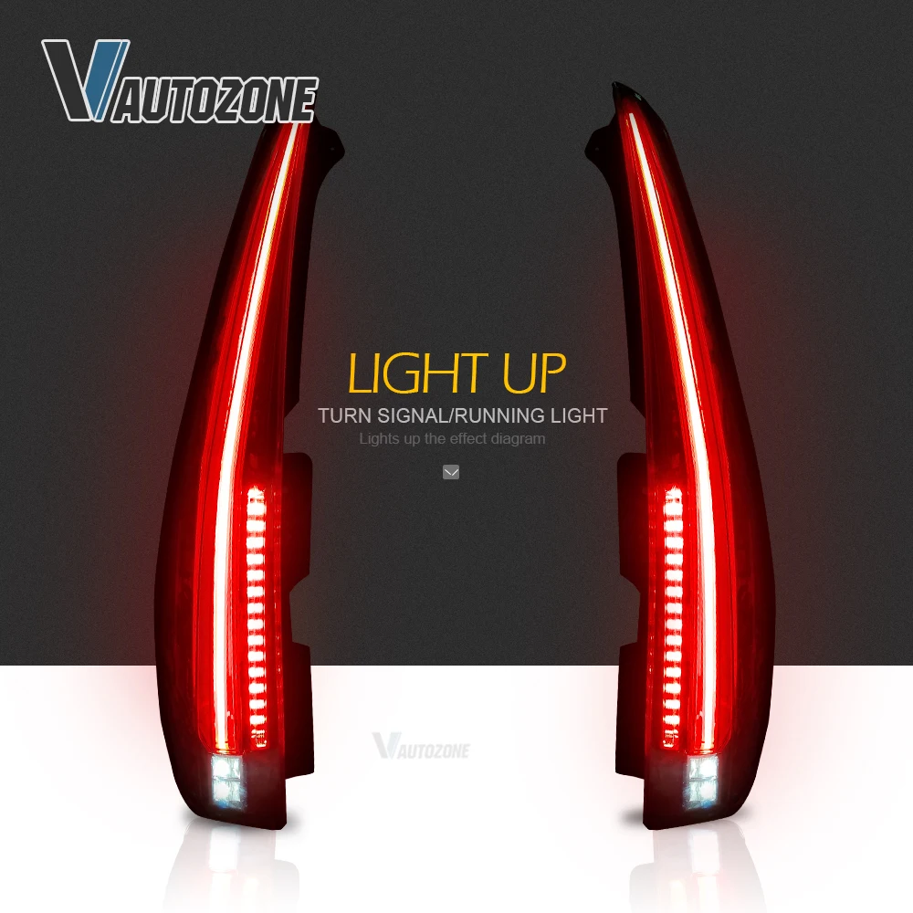 VLAND Full Led Taillights Car Accessories Lighting System 2015 2016-2018 Tail Light Lamp For Chevrolet Suburban/Tahoe