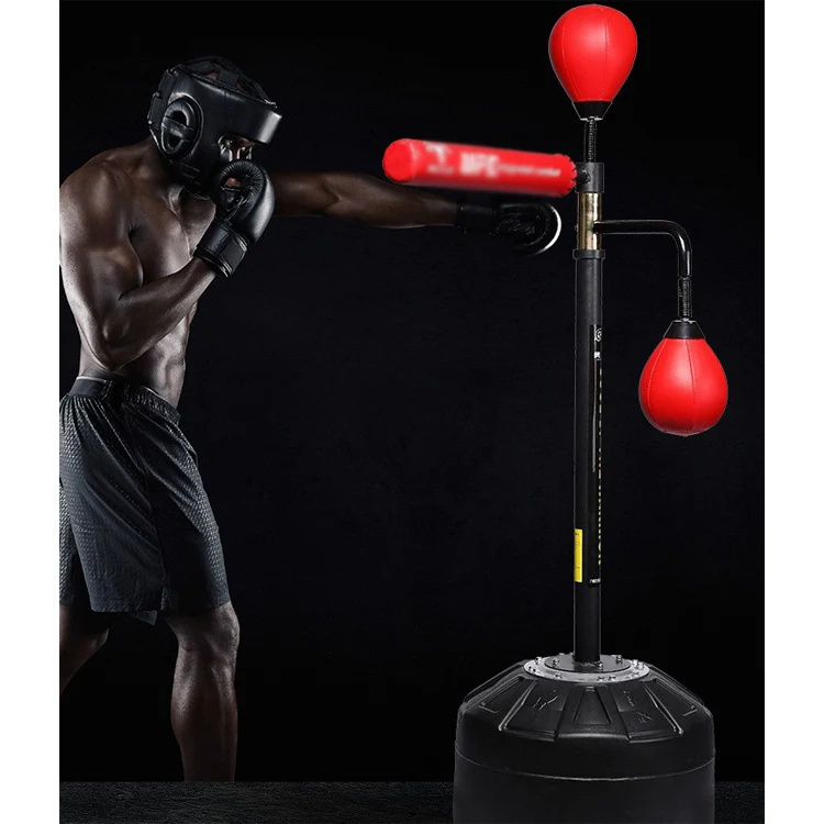 Custom logo rotating target boxing speed ball punching ball with stand