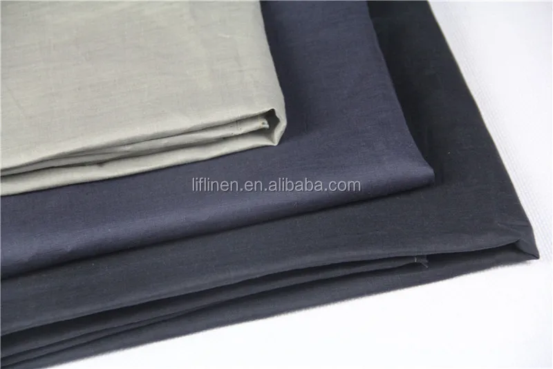100% hemp solid dyed fabric