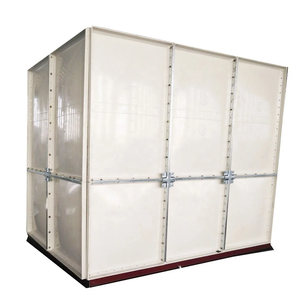 Large Fiberglass Fish Farming Ras 15000 Liter Smc Fire Protection Water Tank