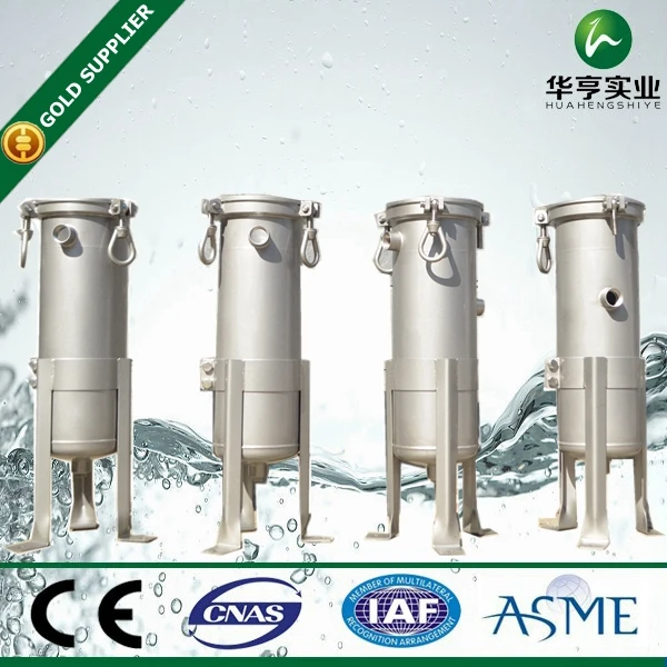 Stainless Steel Single Bag Filter Housing SS304 Bag Filter Vessel