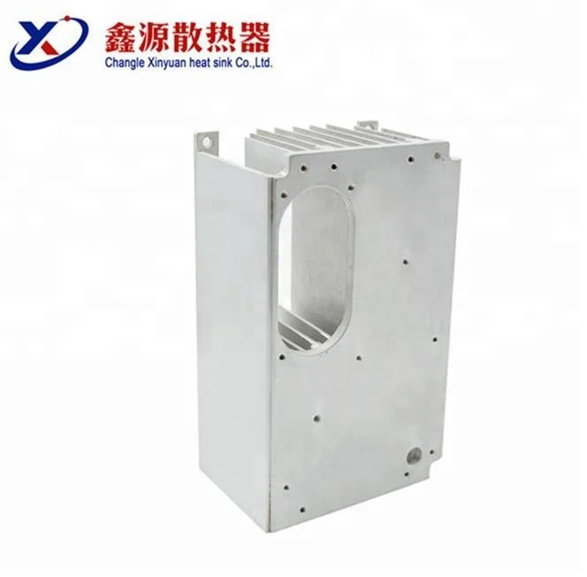 6000 series aluminum alloy extruded heat sink for heat dissipation