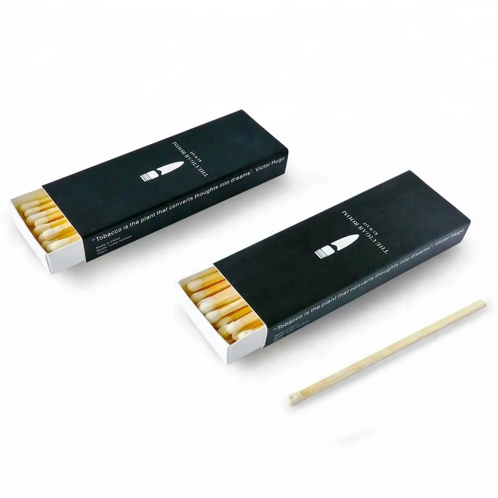 Promotional 10cm Wood Match Sticks Cigar Matches in bulk