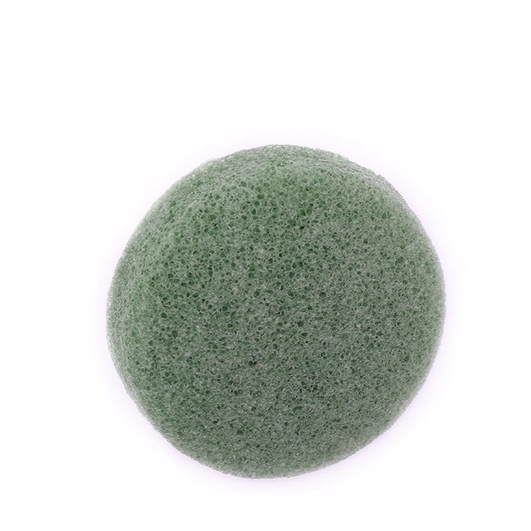 
Konjac Sponge All Natural Korean Facial Sponge with Activated Bamboo Charcoal Hydrophil Konjac Sponge 