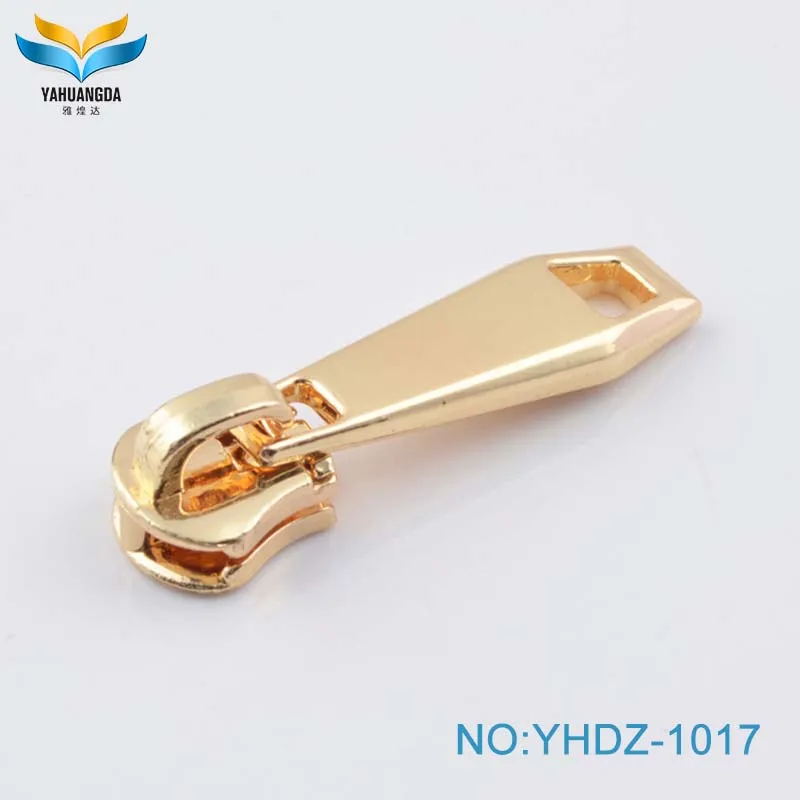 YHD fashion metal zipper slider in Hardware