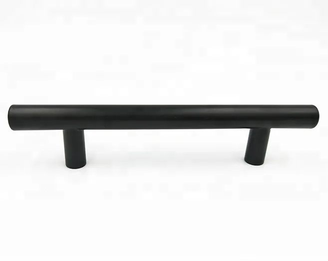 Лидер продаж от производителя ручки для мебели из нержавеющей стали черные Т-образные кухонного