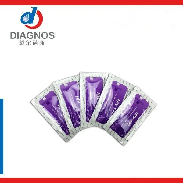 
Medical Diagnostic HIV 1/2 Rapid Test Kit/One Step HIV Home Use Test 