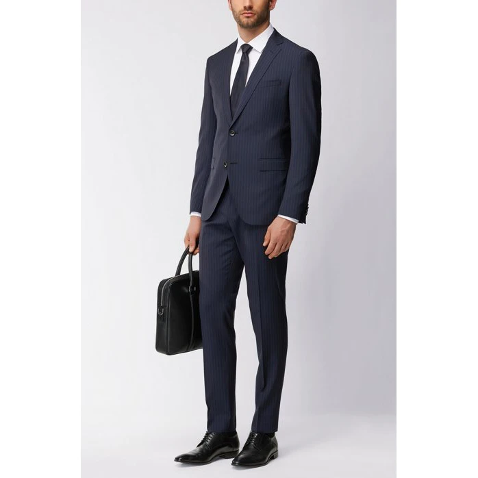 
OEM Service Fashion Men Business Wool Blended Suits 