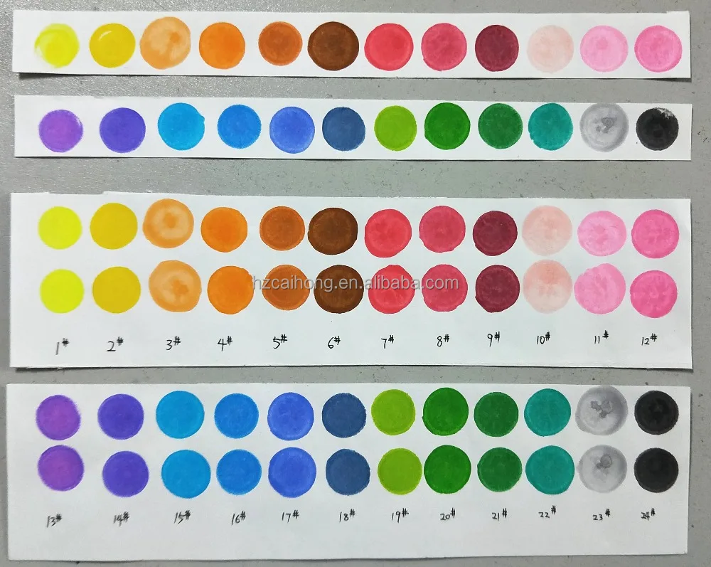 
Superdaubers 24 color bingo dabber-CH2810,1.5OZ high quality ink 