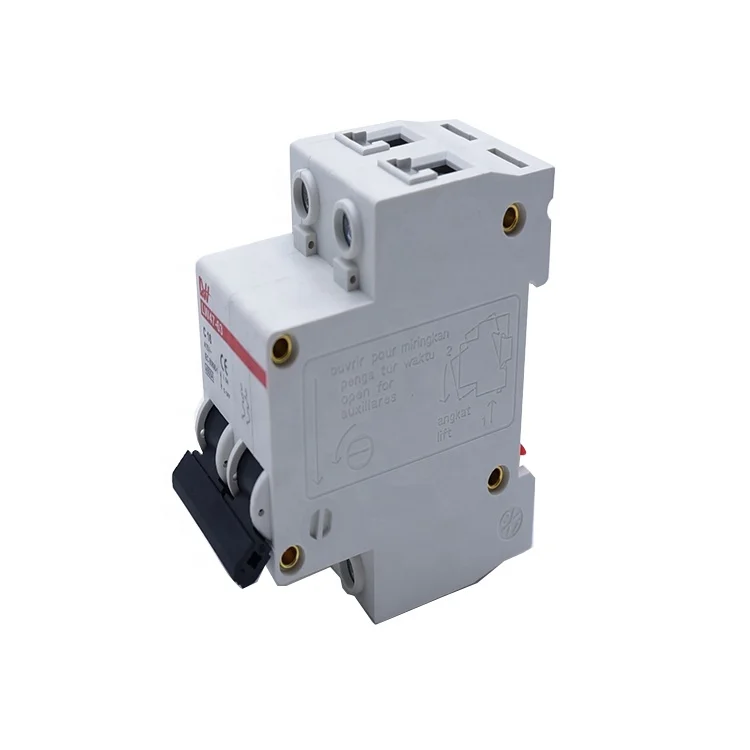 C45N Type Miniature Circuit Breaker MCB LW Brand  LW47-63 2P earth leakage circuit breaker