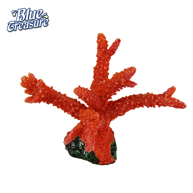 Well designed Blue Treasure marine aquarium handmade resin reef corals