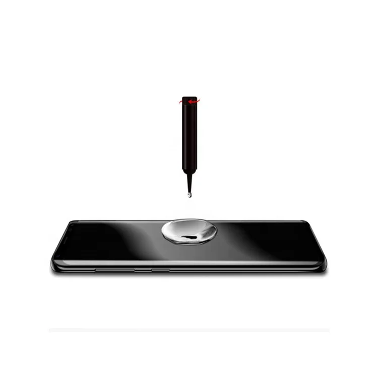 
LITO 3D Full Glue UV Glass for Samsung Galaxy Note 9, UV Glass Glue Note 9 Tempered Glass Screen Protector 