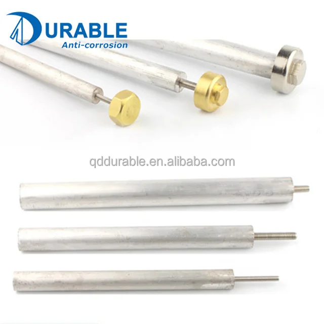 Sacrificial anode magnesium alloy anode cast magnesium rod for water heaters and water geysers