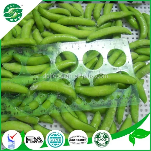 Best Quantity Green Product Supply BRC Certificate IQF Frozen Vegetable Pea Pods