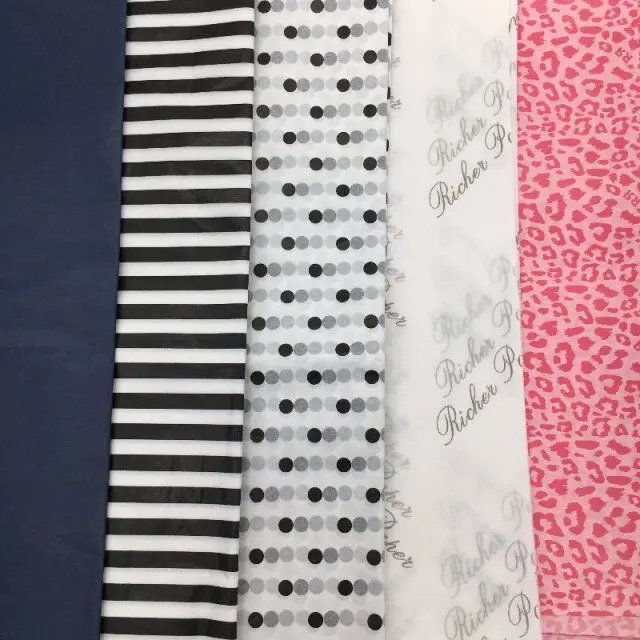 Food Grade Kraft Paper 30gsm-80gsm MG White Wrapping Paper Custom Offset Printing Virgin Wood Pulp CU Uncoated Paper