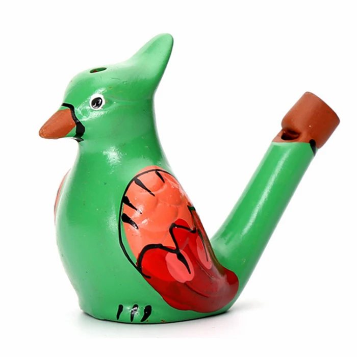 new children toys food safety custom bird clay whistle